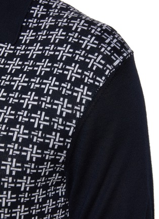  - ORLEBAR BROWN - x James Bond Horton Intarsia Knitted Polo Shirt