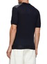 Back View - Click To Enlarge - ORLEBAR BROWN - x James Bond Horton Intarsia Knitted Polo Shirt