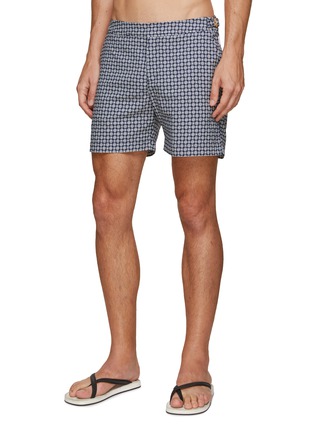 Figure View - Click To Enlarge - ORLEBAR BROWN - x James Bond Bulldog Jacquard Swim Shorts