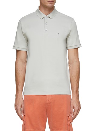 Main View - Click To Enlarge - RAG & BONE - Interlock Cotton Polo Shirt