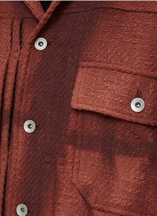  - JIYONGKIM - Sun Bleached Tweed Trucker Jacket