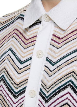  - MISSONI - Chevron Knit Polo Shirt