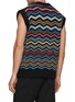 Back View - Click To Enlarge - MISSONI - Chevron Knitted Vest