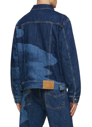 Back View - Click To Enlarge - MISSONI - Space Dyed Denim Trucker Jacket