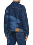 Back View - Click To Enlarge - MISSONI - Space Dyed Denim Trucker Jacket