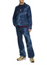 Figure View - Click To Enlarge - MISSONI - Space Dyed Denim Trucker Jacket