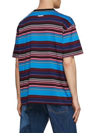 Back View - Click To Enlarge - MISSONI - Striped T-Shirt