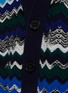  - MISSONI - Chevron Motif Knit Cardigan