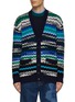 Main View - Click To Enlarge - MISSONI - Chevron Motif Knit Cardigan