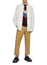 Figure View - Click To Enlarge - MISSONI - Large Zig Zag Motif Knit Sweater