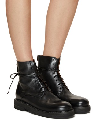 Figure View - Click To Enlarge - MARSÈLL - Parrucca Leather Ankle Boots