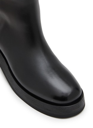 Detail View - Click To Enlarge - MARSÈLL - Fondello Leather Tall Boots