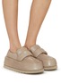 Figure View - Click To Enlarge - MARSÈLL - Bombo Leather Platform Loafers