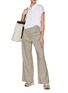 Figure View - Click To Enlarge - BRUNELLO CUCINELLI - Cotton Cropped Polo Shirt
