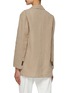 Back View - Click To Enlarge - BRUNELLO CUCINELLI - Cotton Gauze Loose Fit Blazer