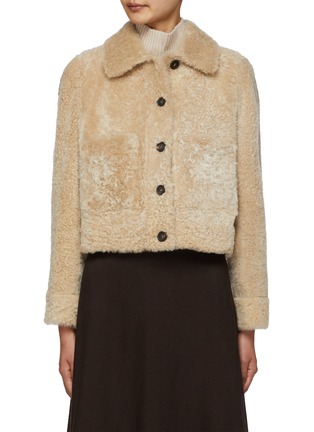 Main View - Click To Enlarge - BRUNELLO CUCINELLI - Reversible Shearling Jacket