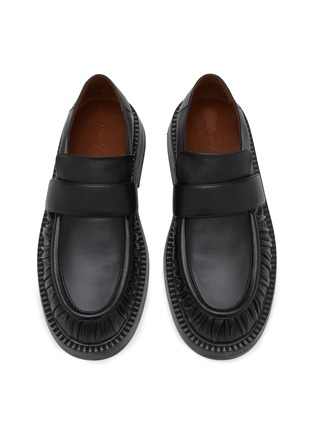 Detail View - Click To Enlarge - MARSÈLL - Alluce Leather Loafers