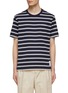 Main View - Click To Enlarge - THOM BROWNE - Striped T-Shirt