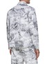 Back View - Click To Enlarge - THOM BROWNE - Single Breasted Nautical Print Blazer