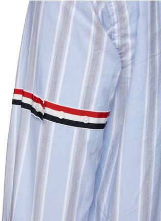  - THOM BROWNE - Striped Button-Down Shirt