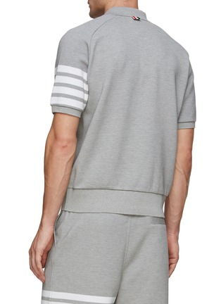 Back View - Click To Enlarge - THOM BROWNE  - 4 Bar Polo Shirt