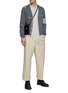 Figure View - Click To Enlarge - THOM BROWNE  - Oversized Polo Shirt