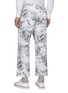 Back View - Click To Enlarge - THOM BROWNE  - Nautical Print Cotton Pants