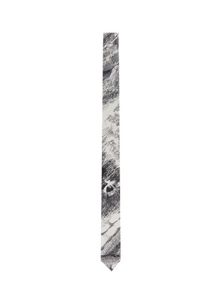 Figure View - Click To Enlarge - THOM BROWNE  - Nautical Print Silk Tie