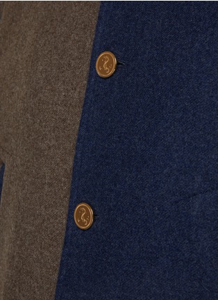 - THOM BROWNE - FunMix Colour Block Wool Jacket