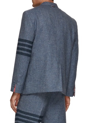 Back View - Click To Enlarge - THOM BROWNE - 4 Bar Wool Blazer