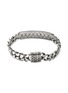 Back View - Click To Enlarge - JOHN HARDY - ‘Legends Naga’ Silver Curb Chain Bracelet — Size UM