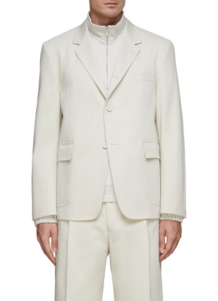 Main View - Click To Enlarge - THOM BROWNE  - Single Breasted Blazer