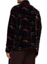 Back View - Click To Enlarge - TOGA VIRILIS - Veltvet Print Jacket