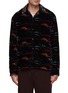 Main View - Click To Enlarge - TOGA VIRILIS - Veltvet Print Jacket