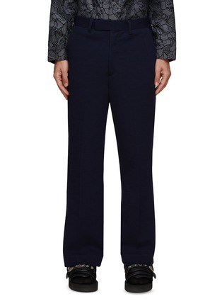 Main View - Click To Enlarge - TOGA VIRILIS - Buckled Strap Straight Leg Pants