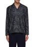 Main View - Click To Enlarge - TOGA VIRILIS - Flocked Floral Print Shirt