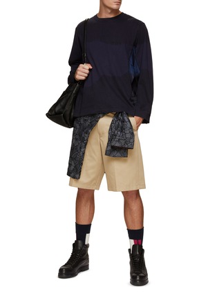 Figure View - Click To Enlarge - TOGA VIRILIS - Dyed Front T-Shirt