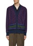 Main View - Click To Enlarge - TOGA VIRILIS - Wave Print Cardigan