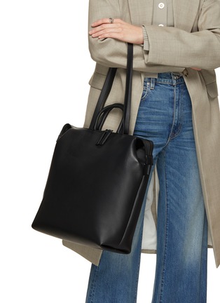 Front View - Click To Enlarge - MARSÈLL - 4 Lunga Leather Satchel Bag