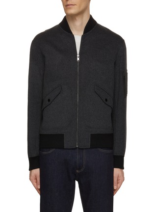 Main View - Click To Enlarge - THEORY - Cashmere Flight Bomber Jacket