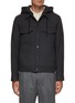 Main View - Click To Enlarge - THEORY - Damien Hooded Jacket