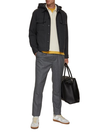 Figure View - Click To Enlarge - THEORY - Damien Hooded Jacket
