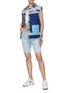 Figure View - Click To Enlarge - CALL IT BY YOUR NAME - Bandana Patchwork Quilted Gilet