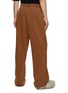 Back View - Click To Enlarge - WE11DONE - Logo Embroidered Sweatpants