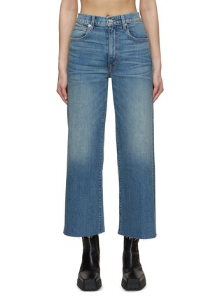 Main View - Click To Enlarge - SLVRLAKE - Grace Washed Cropped Jeans