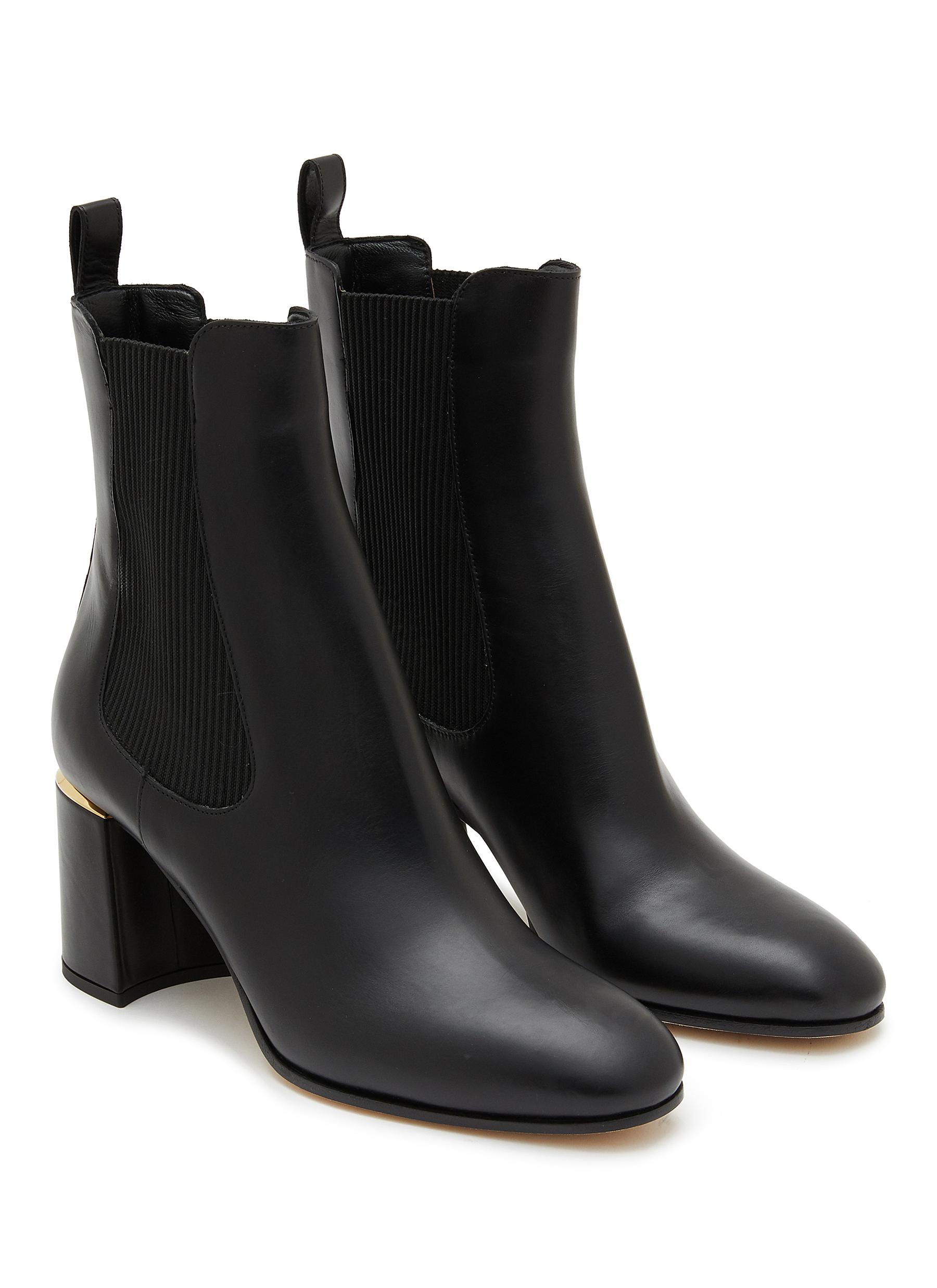 THESSALY 65 LEATHER CHELSEA BOOTS