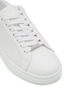 Detail View - Click To Enlarge - JIMMY CHOO - Rome Low Top Lace Up Leather Sneakers