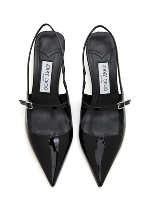Detail View - Click To Enlarge - JIMMY CHOO - Didi 45 Patent Leather Slingback Pumps