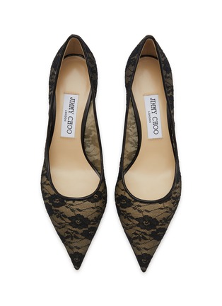 Detail View - Click To Enlarge - JIMMY CHOO - Love 65 Lace Pumps