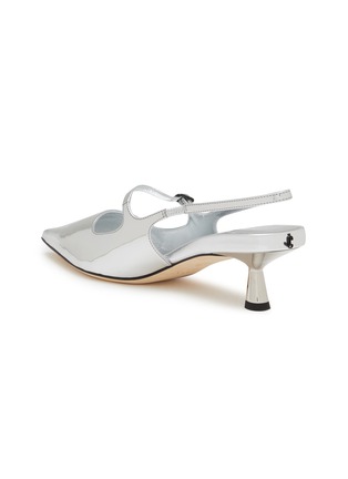  - JIMMY CHOO - Didi 45 Leather Slingback Heels
